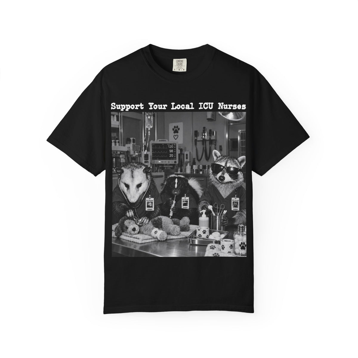 Support Your Local ICU Nurses Shirt