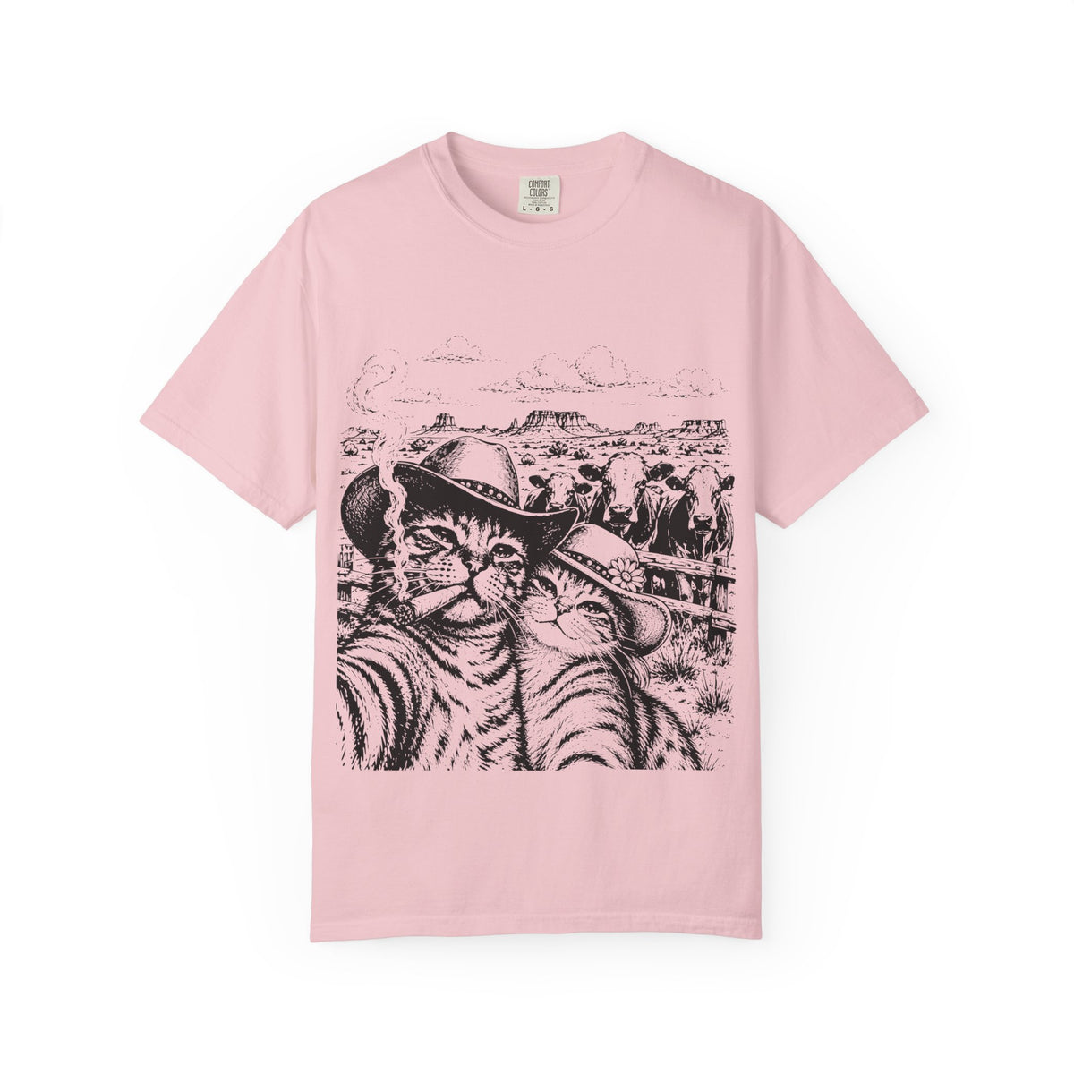 Cowboy Cat-Western Cat T-Shirt