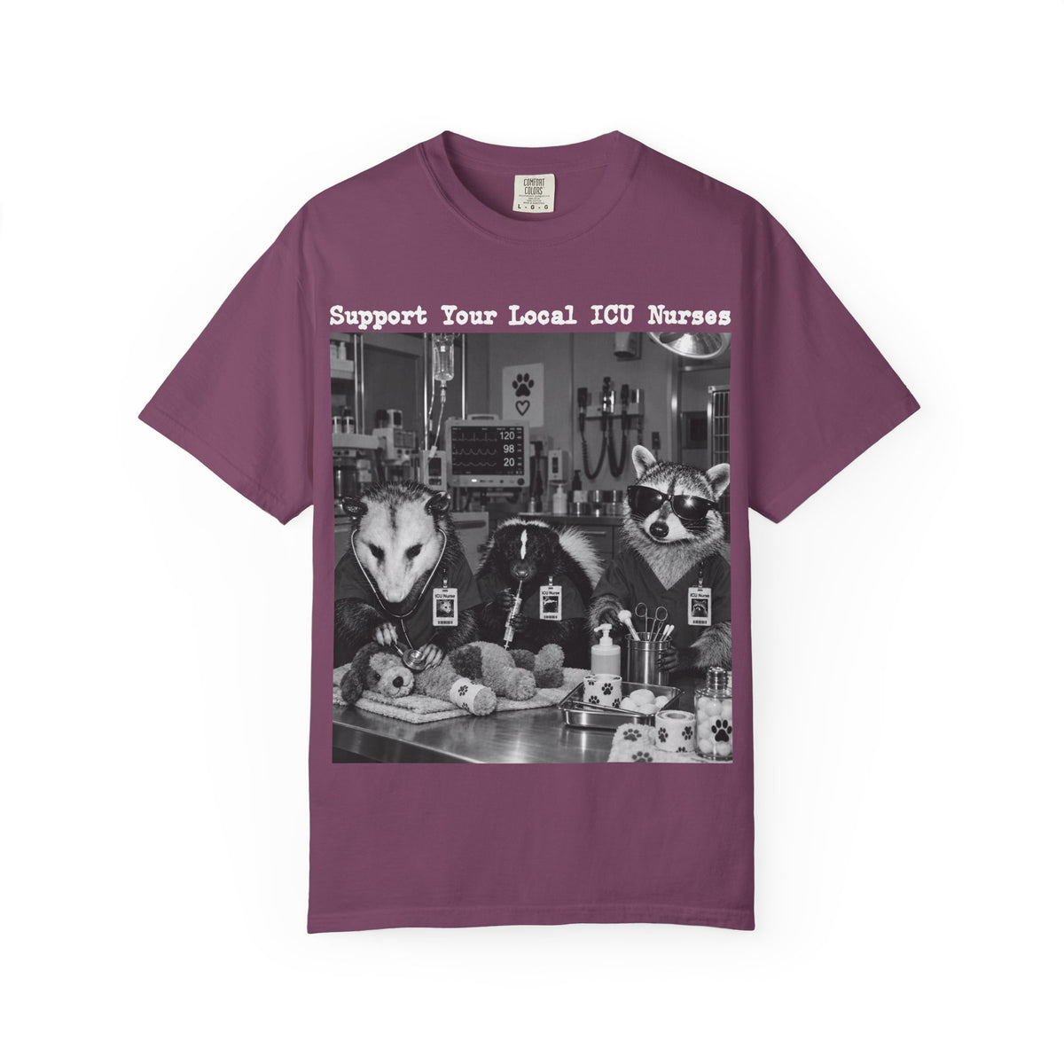 Support Your Local ICU Nurses Shirt