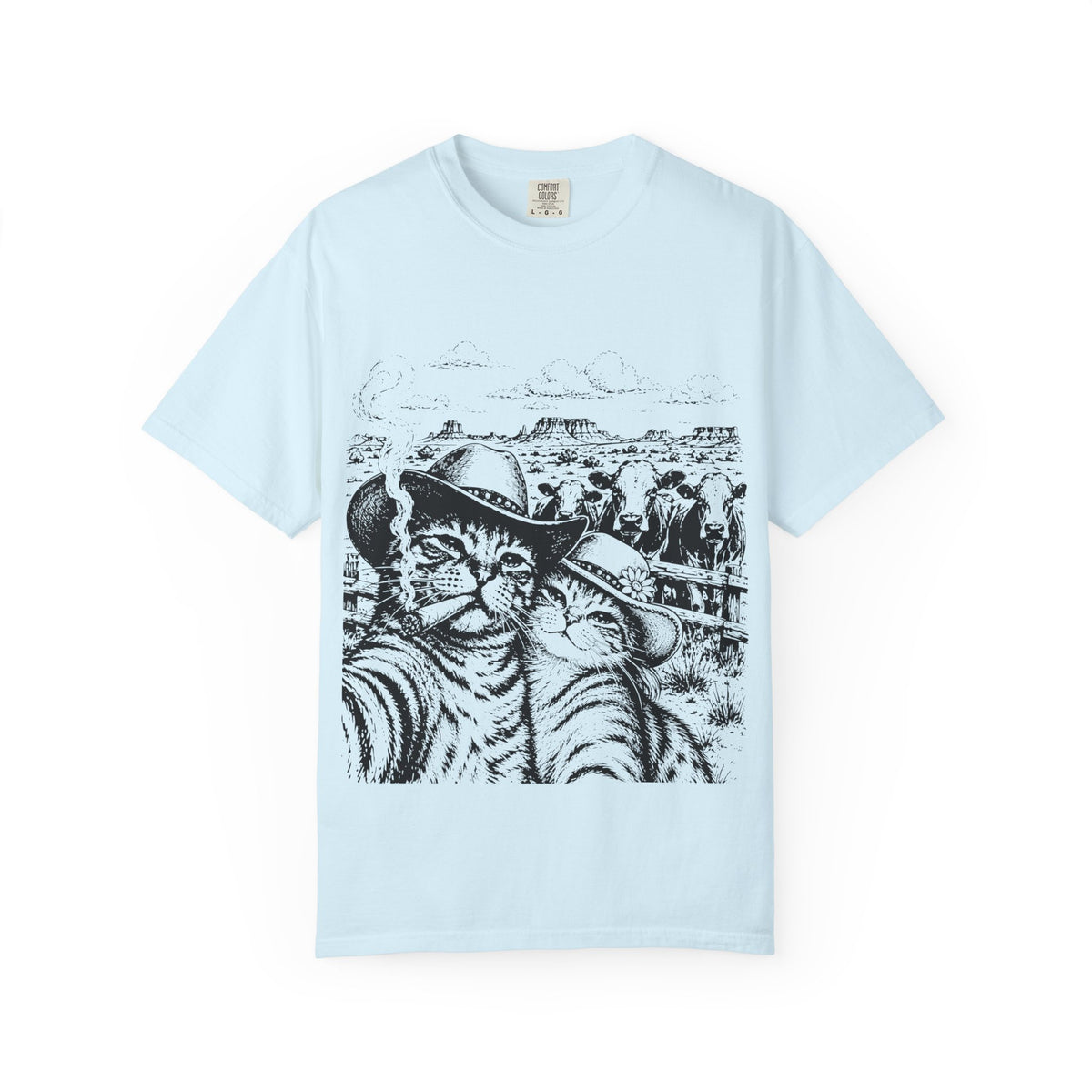 Cowboy Cat-Western Cat T-Shirt