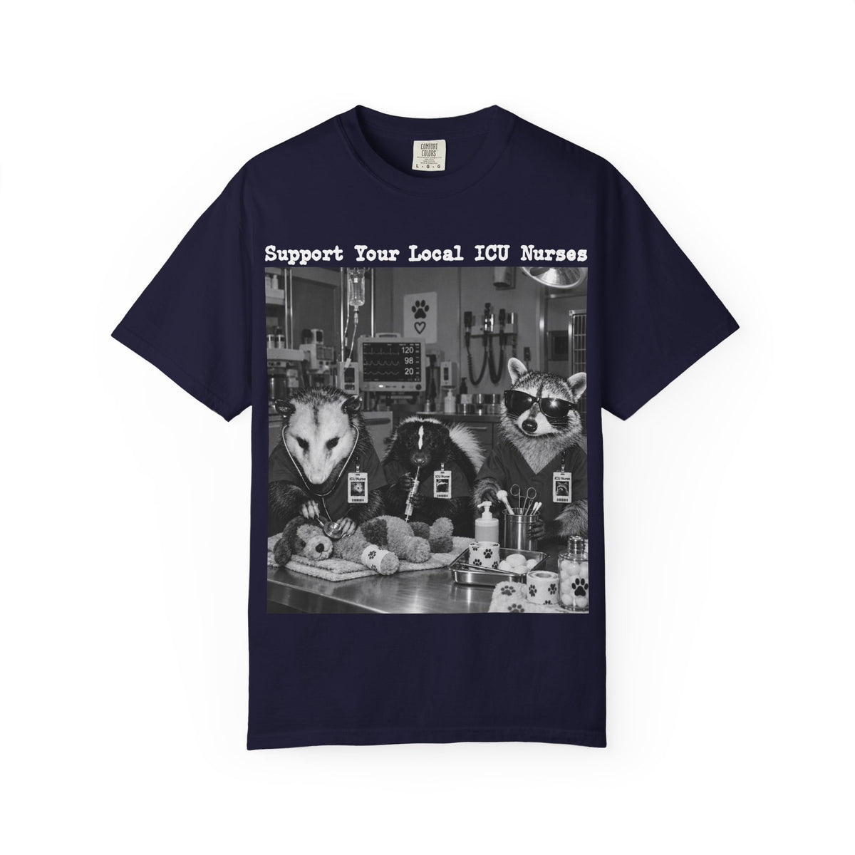 Support Your Local ICU Nurses Shirt