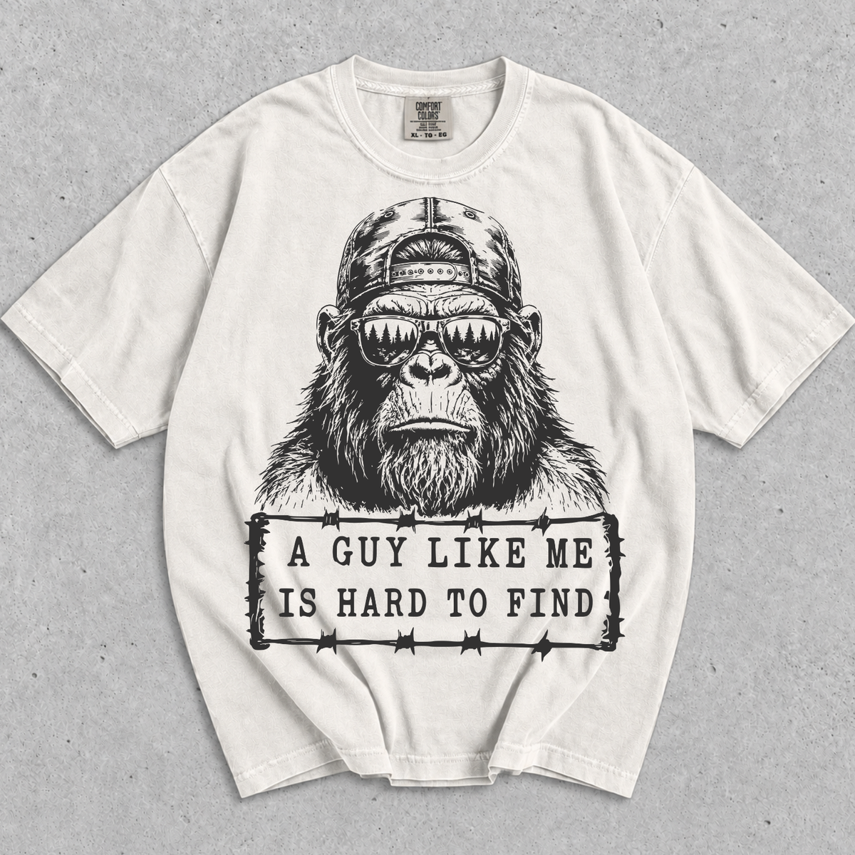 'A Guy Like Me Is Hard to Find' BigFoot T-Shirt