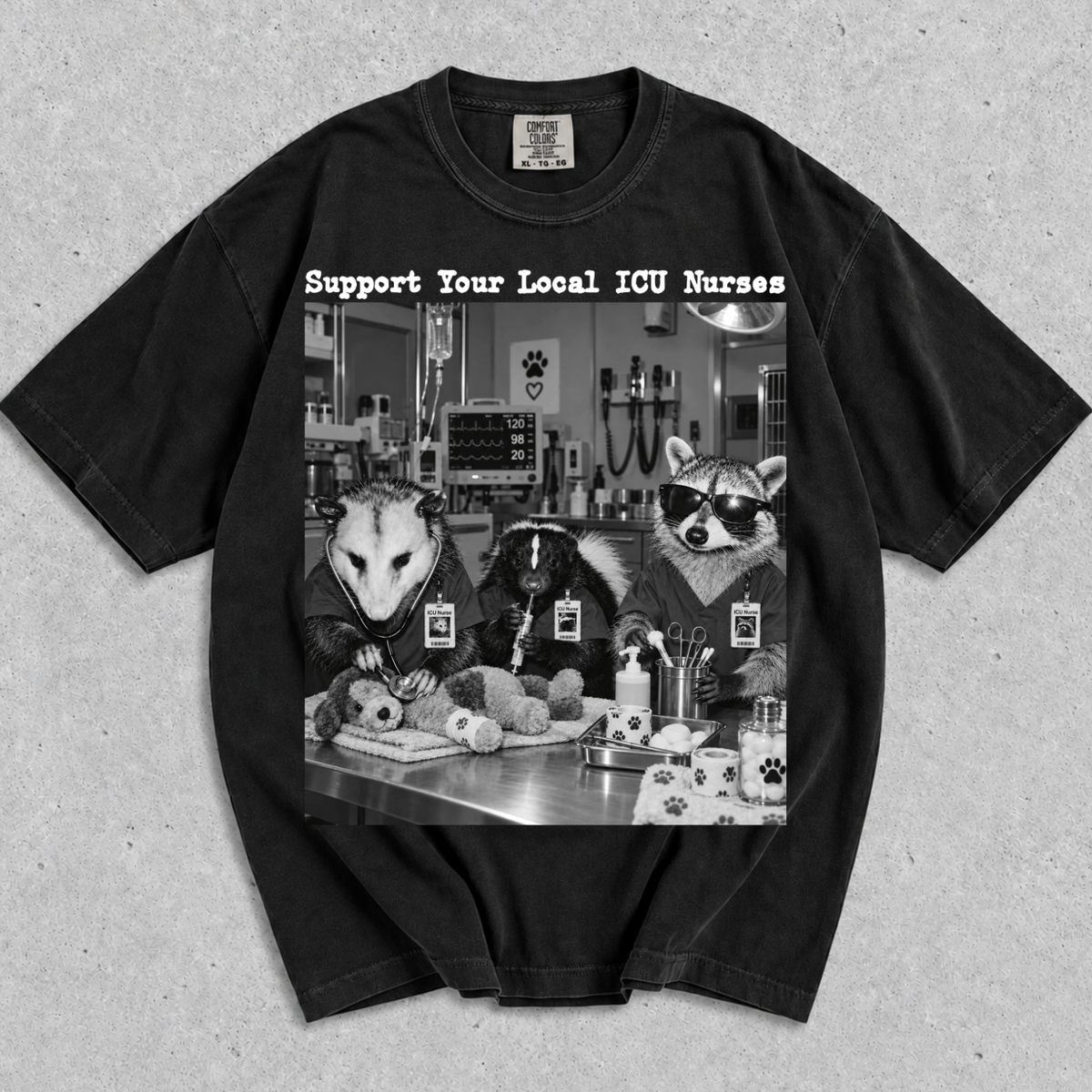 Support Your Local ICU Nurses Shirt