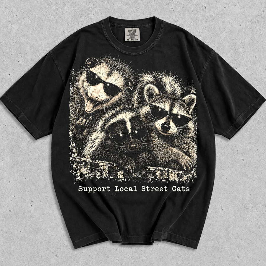 Support Local Street Cats T-Shirt