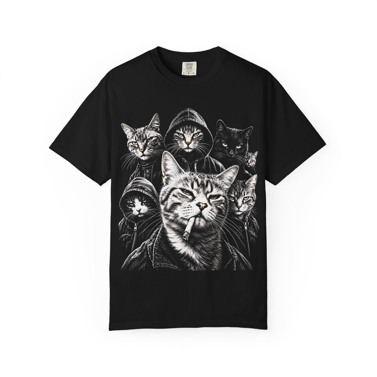 Funny Gangster Cat T-Shirt