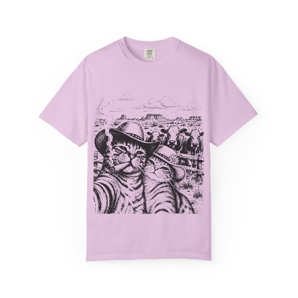 Cowboy Cat-Western Cat T-Shirt
